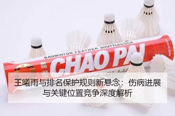 王曦雨与排名保护规则新悬念：伤病进展与关键位置竞争深度解析